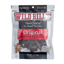 Wild Bills Original Beef Steak Strips 3oz Bag